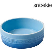 Produktbild von SNOEKIE Porzellan Haustiernapf mit Farbverlauf-Design 13.8x13.8x5cm