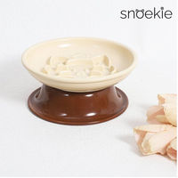 Produktbild von SNOEKIE Slow Feeder Napf aus Porzellan Erhöhtes Design HCT-LB17M Größe M