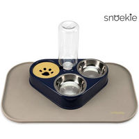 Produktbild von SNOEKIE Trinkautomat automatischer Wasserspender mit drei Schüsseln Vorteilsset