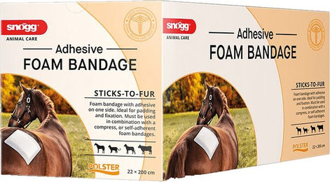 Snögg Animal Polster Selbstklebendes Schaumverbandband 22 cm x 2 m – Bild 1 von 3