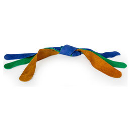 Produktbild von Snoopy Hundespielzeug Lederband bunt