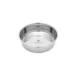 Snow Peak Hundenapf aus Edelstahl Größe M Silber - 730 ml – Bild 1 von 3