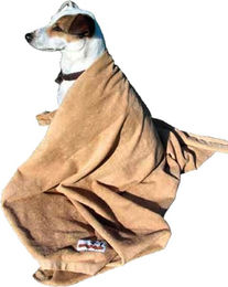Produktbild von SnuggleSafe Mikrofaser Handtuch aus Polyester 2 Stück 140 x 76 cm Beige Braun