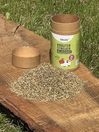 snuuts Kräuterstreuer Gelassenheit Hund 125g beruhigendes Topping mit Baldrian und Kamille ohne Farb- und Aromastoffe – Bild 1 von 1