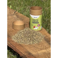 Produktbild von snuuts Kräuterstreuer Gelassenheit Hund 125g beruhigendes Topping mit Baldrian und Kamille ohne Farb- und Aromastoffe
