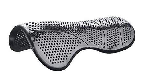 Produktbild von SOFT-AIR Gelpad Sattelpad Gelkissen Rückenschoner für Pferde Schwarz - 52 cm