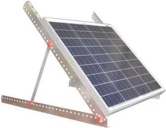 Produktbild von Solarpanel Horizont mit Halterung aus Aluminium in Schwarz