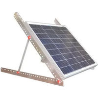 Produktbild von Solarpanel Horizont mit Halterung aus Aluminium in Schwarz
