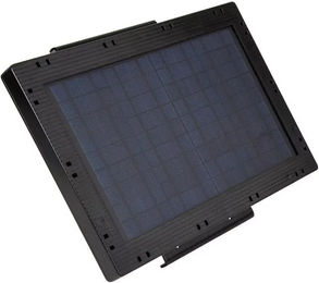 Produktbild von Solarpanel mit Halterung Horizont in Schwarz aus Kunststoff