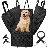 Produktbild von Solidchoice Wasserdichte Autoschondecke für Hunde aus Oxford-Gewebe Schwarz