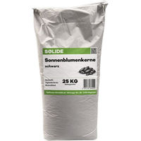 Produktbild von SOLIDE Sonnenblumenkerne schwarz Ganzjahresfutter für Wildvögel 25kg