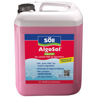 Produktbild von Söll AlgoSol forte Teichpflegemittel gegen Algen und Schwebealgen 5 Liter - 5 l