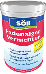Söll Fadenalgenvernichter mit Aktivsauerstoff und Spezialbakterien für den Teich 1 kg - 1 kg – Bild 1 von 9