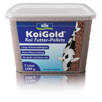 Produktbild von Söll KoiGold Schwimm-Pellets Koifutter für Teichfische 7 Liter - 2,5 kg
