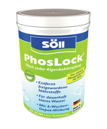 Söll PhosLock AlgenStopp Phosphatbinder zur Algenvorbeugung für Fischteiche 1 kg - 1 kg – Bild 1 von 7