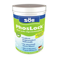 Produktbild von Söll PhosLock AlgenStopp Phosphatbinder zur Algenvorbeugung für Fischteiche 1 kg - 1 kg