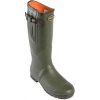 Produktbild von Sologne Percussion Reitstiefel aus Neopren und Gummi wasserdicht Grün