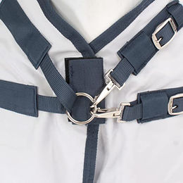 Sommerdecke Early Season in Grau und Weiß – Bild 1 von 3