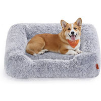 Produktbild von SONGMICS HOME Hundebett aus Plüsch in Grau Größe L