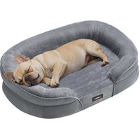 Produktbild von SONGMICS HOME Hundebett für Senior Hunde Grau aus Stoff