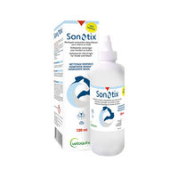 Produktbild von Sonotix Ohrreiniger für Hunde und Katzen ohne Konservierungsstoffe 120 ml