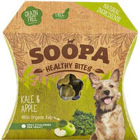 Produktbild von Soopa Bites Apfel & Grünkohl Bio Hundesnacks getreidefrei und hypoallergen 50g