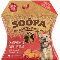 Produktbild von Soopa Zahnpflege-Sticks Cranberry und Süßkartoffel Bio getreidefrei hypoallergen 50 g
