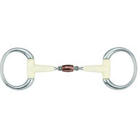Produktbild von Soyo 2-Ring-Doppelgebiss für Pferde aus Edelstahl in Silber oder Weiß