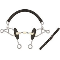 Produktbild von Soyo Hackamore Kombi Happy Mouth aus Edelstahl in Schwarz