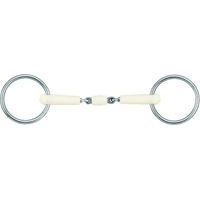 Produktbild von Soyo Happy Mouth Bradoon 2-Ring-Gebiss mit Dichtung aus Edelstahl für Pferde