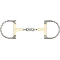 Produktbild von Soyo Happy Mouth D-Ring Gebiss aus Edelstahl in Weiß