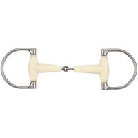 Produktbild von Soyo Happy Mouth D-Ring Gebiss für Pferde aus Edelstahl in Silber