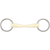 Produktbild von Soyo Happy Mouth Taper 2-Ring-Gebiss für Pferde aus Edelstahl gerade abnehmbar