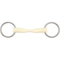 Produktbild von Soyo Happy Mouth Taper 2-Ring-Gebiss für Pferde aus Edelstahl gerade abnehmbar