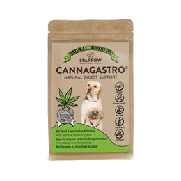Produktbild von Sparrow CannaGastro Kräutermischung Pulver zur Magen-Darm-Unterstützung glutenfrei 100 g