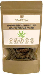 SPARROW Pet Bio Hanfpresskuchen Pellets für Kaninchen 200 g – Bild 1 von 2
