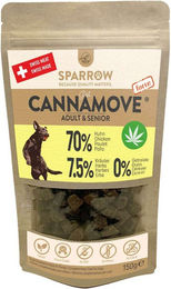 SPARROW Pet CannaMove Forte Joint Fit Funktionssnack für erwachsene Hunde mit Huhn und hohem Fleischanteil 200 g – Bild 1 von 2