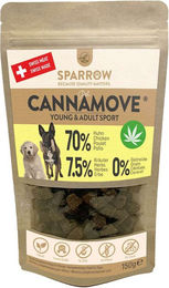 SPARROW Pet CannaMove Hundesnacks Huhn Monoprotein mit hohem Fleischanteil 200 g – Bild 1 von 3