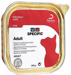 Specific Adult FXW Katzenfutter Paté zur Unterstützung der Verdauung 4 x 100 g – Bild 1 von 2