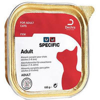 Produktbild von Specific Adult FXW Katzenfutter Paté zur Unterstützung der Verdauung 4 x 100 g