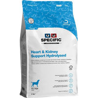 Produktbild von Specific Heart & Kidney Support CKD Diätfutter für erwachsene Katzen mit hydrolysierten Proteinen zur Unterstützung von Herz und Nieren 3 x 4 kg