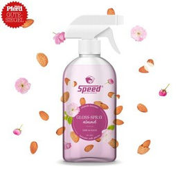SPEED Gloss-Spray Almond Mähnen- und Schweifpflege für Pferde mit Perlglanzeffekt 500 ml - 0,5 l – Bild 1 von 5