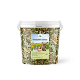 Speers Hoff Erbsen und Möhren-Kräutermix für Kaninchen und Chinchilla 450 g Eimer - 450 g – Bild 1 von 2