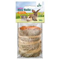 Produktbild von Speers Hoff Heu-Rolle Karotte Getreidefrei für Kaninchen und Meerschweinchen 100 g