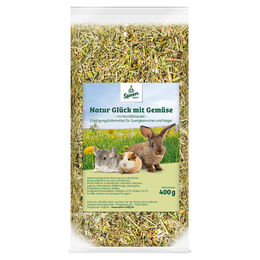 Produktbild von Speers Hoff Natur Glück mit Gemüse Kaninchen Ergänzungsfutter Vegan 400 g - 400 g