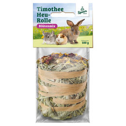 Produktbild von Speers HOFF Timothee-Heu-Rolle mit Blüten für Kaninchen 100 g