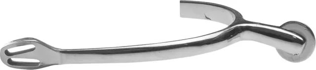 Produktbild von Speroni Pferde-Steigbügel Pro-Light Round Rowel aus Edelstahl in Silber - 150 cm
