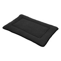 Produktbild von Spetebo Plüsch Hundematte und Katzenkissen aus Polyester in Grau oder Schwarz Grösse S