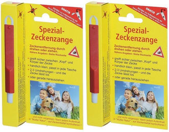 Spezial-Zeckenzange zur Zeckenentfernung – Bild 1 von 1