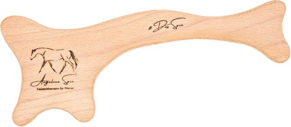 Spix Faszientool für Pferde aus Buchenholz 13 x 33,5 cm – Bild 1 von 2